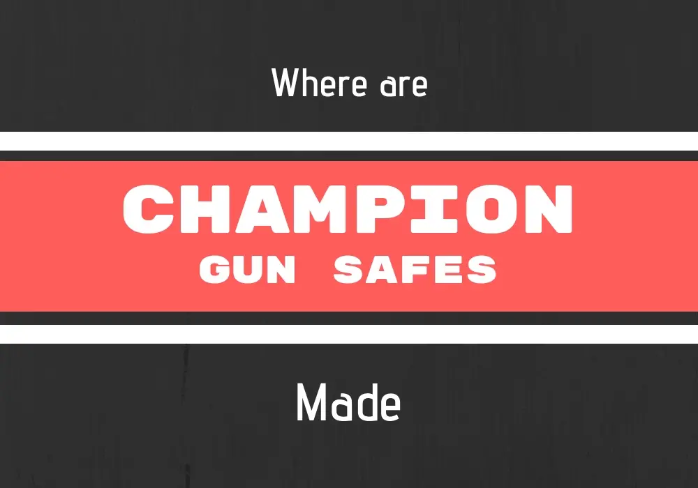 Champion Gun Safes in Provo Utah