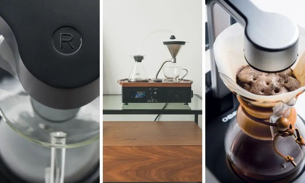 Electric drip coffee makers