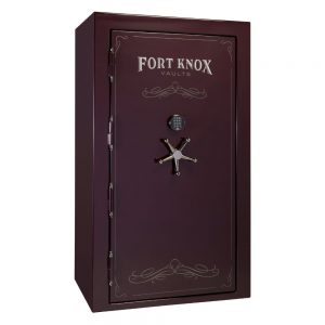 Fort Knox 7241 in dark red finish
