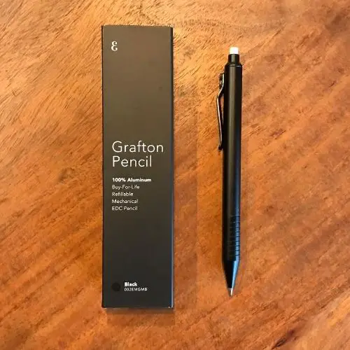 Pencil with packaging
