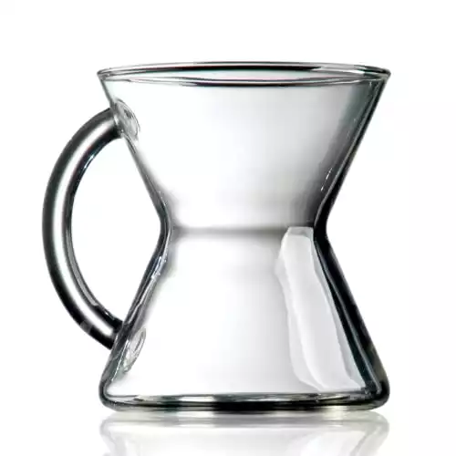9. CHEMEX Glass Mug