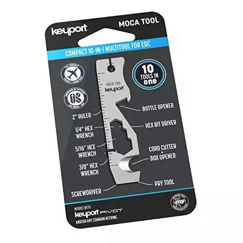 Keyport MOCA 10-in-1 Keychain Multitool